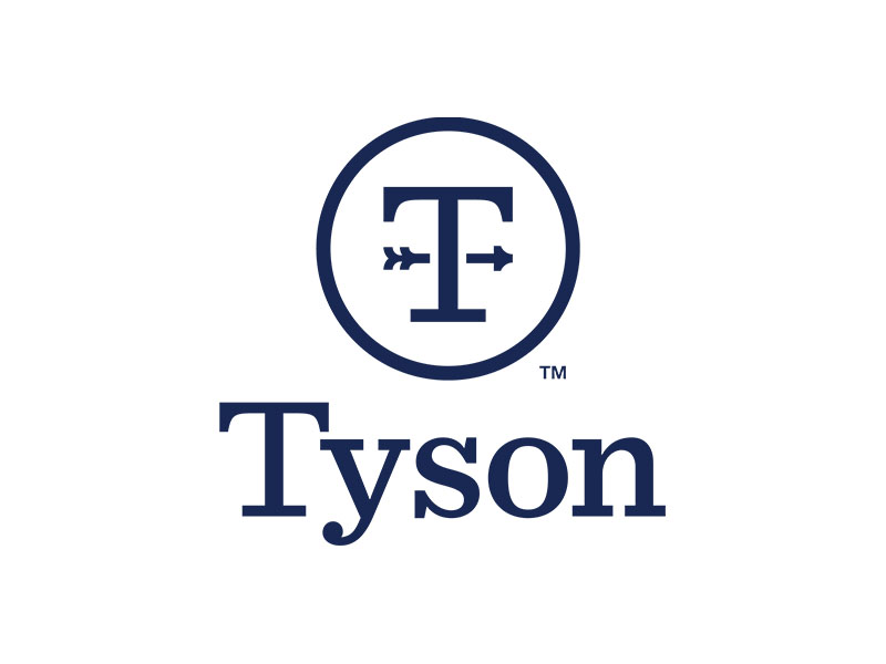 NEW Tyson Logo V Blue RGB